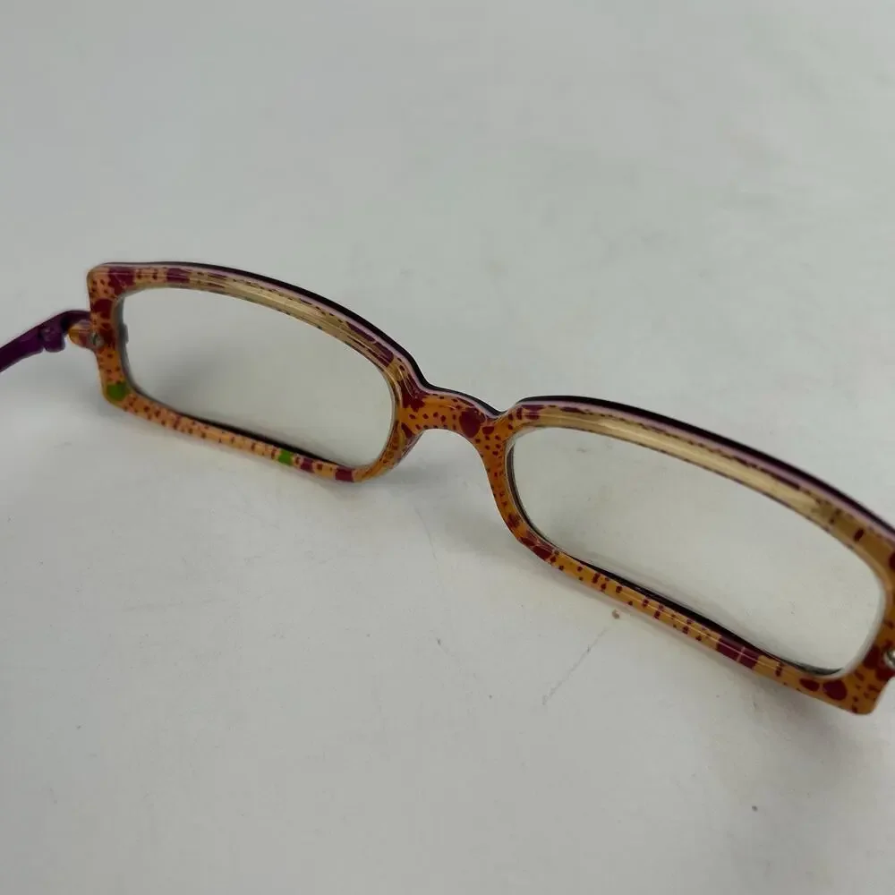 Lafont Issy & LA Suzie 702 Pink Purple Eyeglasses Frames 50-15-135 France Women‎